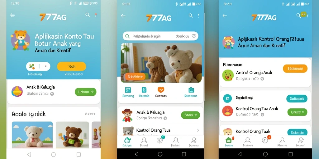 Tampilan antarmuka 777AG yang mudah dipahami dan menarik.
