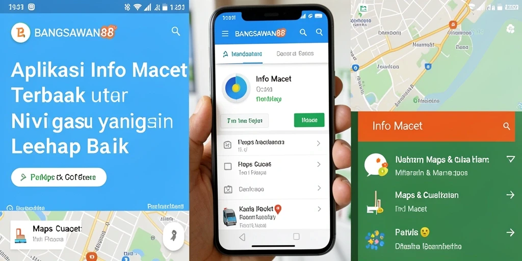 Tampilan utama BANGSAWAN88 dengan informasi lalu lintas jelas dan interaktif.