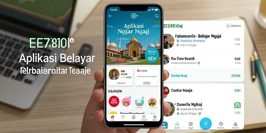 Antarmuka aplikasi EE789 yang interaktif dan edukatif.