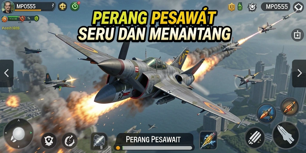 Antarmuka MPO555 dengan pesawat tempur dalam aksi.