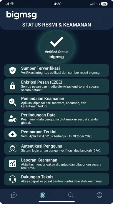 Kanal Resmi bigmsg untuk Pengguna Android Indonesia
